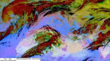 خريطة سقوط الأمطار غدًا تشمل 16 محافظة مع توقعات بحبات البرد وتأثيرات واسعة على المناطق المتأثرة 1
